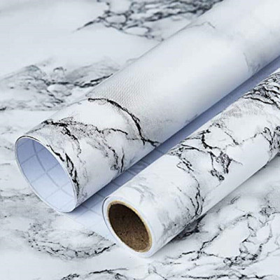 globalkart impex Vinyl Classics White Wallpaper(L x W: 200 cm x 60 cm)