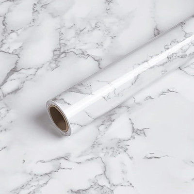 beautiloon Abstract White Wallpaper(12 cm x 6 cm)