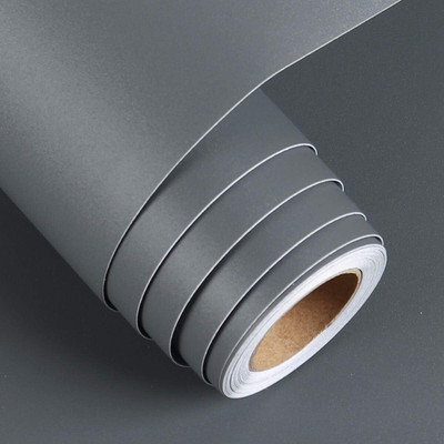 GRAPHIX DESIGN Vinyl Abstract White Wallpaper(L x W: 240 cm x 60 cm)