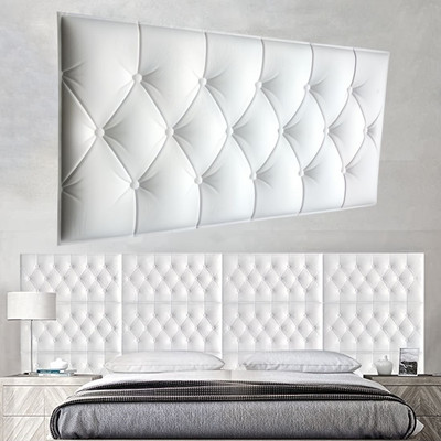 FLETIX Architecture White Wallpaper(30 cm x 60 cm, Pack of 3)