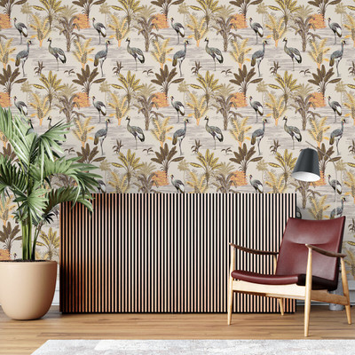 Guru Production Vinyl Abstract Multicolor Wallpaper(L x W: 1000 cm x 45 cm)