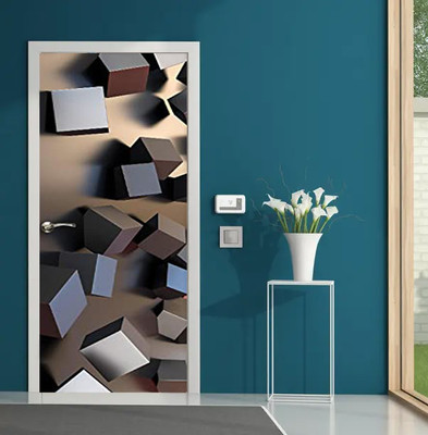 Aadee craft Vinyl Floral & Botanical Multicolor Wallpaper(L x W: 213 cm x 91 cm)