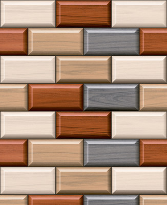 HD PRINT HOUSE Vinyl Decorative Multicolor Wallpaper(L x W: 245 cm x 40 cm)