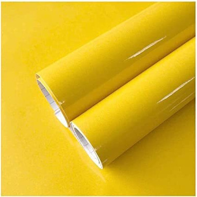 SUPERFAB Abstract Yellow Wallpaper(101.6 cm x 40 cm)