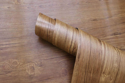 BOLOKA Vinyl Classics Brown Wallpaper(L x W: 40.64 cm x 244 cm)