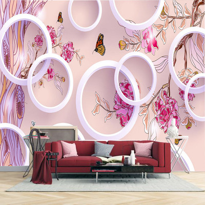 Zedexgraphics Decorative Multicolor Wallpaper(245 cm x 40 cm)