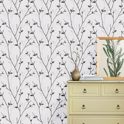 texoro Architecture White Wallpaper(230 cm x 41 cm)