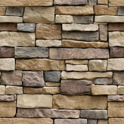 Univocean 210 cm Stone Peel and Stick Wallpaper - Self Adhesive Wallpaper Removable Sticker(Pack of 1)