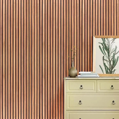 VRINDAENTERPRIS Vinyl Decorative Brown, Black Wallpaper(L x W: 45 cm x 500 cm)