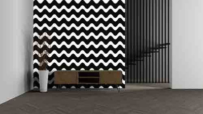 wallpics Vinyl Decorative Multicolor Wallpaper(L x W: 300 cm x 45 cm)