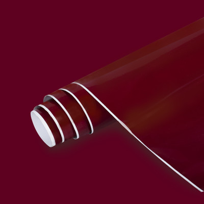 WallVibe Vinyl Abstract Maroon Wallpaper(L x W: 60.96 cm x 335.28 cm)