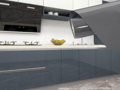 SUPERFAB Decorative Grey Wallpaper(139.7 cm x 60 cm)