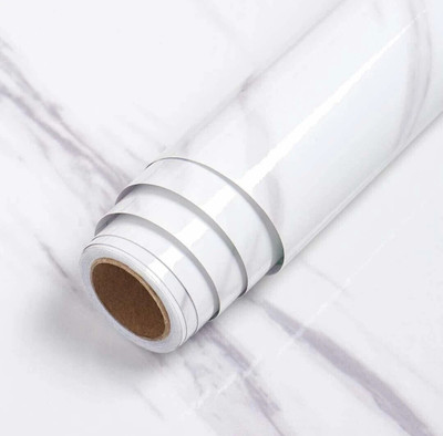 EVANSHIIIMPEX Foils Classics White Wallpaper(L x W: 200 cm x 60 cm)
