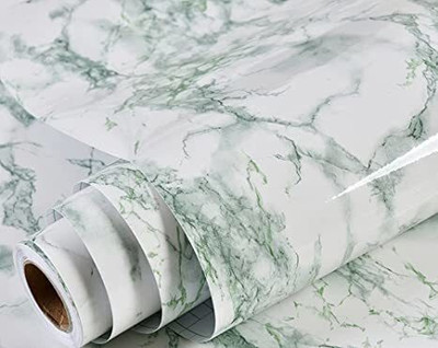 Uratech Decorative Green Wallpaper(500 cm x 60 cm)