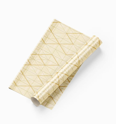 Jas Enterprise Vinyl Abstract Beige Wallpaper(L x W: 500 cm x 45 cm)