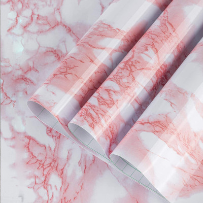 SOJITRA EXPORT Vinyl Classics Pink Wallpaper(L x W: 200 cm x 60 cm, Pack of 3)