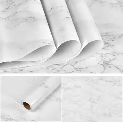 Uratech Abstract White Wallpaper(1000 cm x 45 cm)