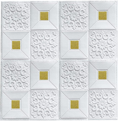 TINSUHG 70 cm Wallpaper 3D Foam Brick Wallpaper Sticker Panels Self Adhesive Sticker(Pack of 5)