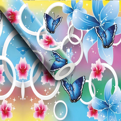 RKDECOR Classics Multicolor Wallpaper(229 cm x 40 cm)