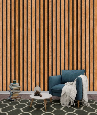 PERFECT DECOR Abstract Brown Wallpaper(950 cm x 53 cm)