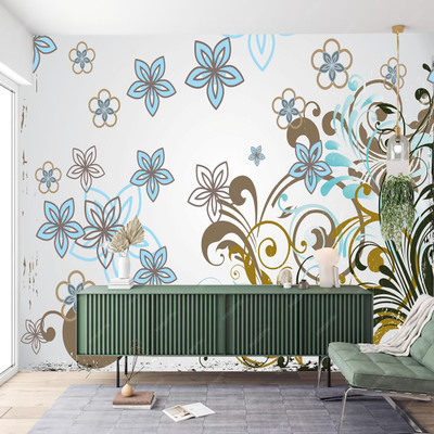 Zedexgraphics Abstract Multicolor Wallpaper(124 cm x 41 cm)