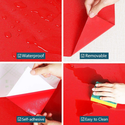 FEELPZONE Classics Red Wallpaper(254 cm x 60.96 cm)