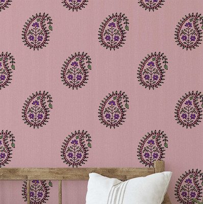 S4Sassy Vinyl Decorative Green Wallpaper(L x W: 304 cm x 63 cm)