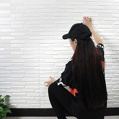 HEMIPOT Architecture White Wallpaper(70 cm x 70 cm)