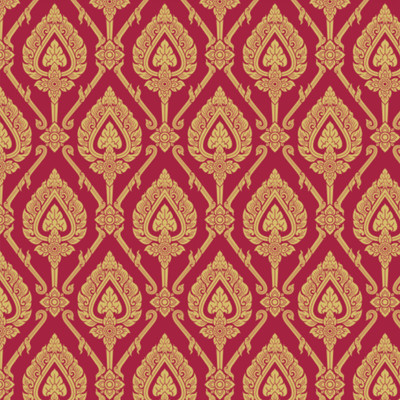 PrintCrown Architecture Maroon Wallpaper(244 cm x 41 cm)