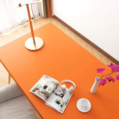 WallVibe Vinyl Abstract Orange Wallpaper(L x W: 30.48 cm x 243.84 cm)