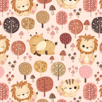 PrintCrown Vinyl Animation & Cartoons Multicolor Wallpaper(L x W: 244 cm x 41 cm)