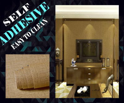 JS ENTERPRISE Abstract Brown Wallpaper(500 cm x 40 cm)