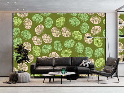 Guru Production Vinyl Decorative Multicolor Wallpaper(L x W: 250 cm x 250 cm)