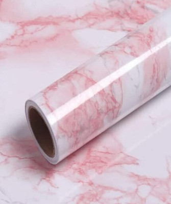 SIDGO Abstract Pink Wallpaper(66 cm x 10 cm)