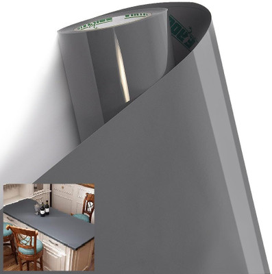 SUPERFAB Decorative Grey Wallpaper(218.44 cm x 60 cm)