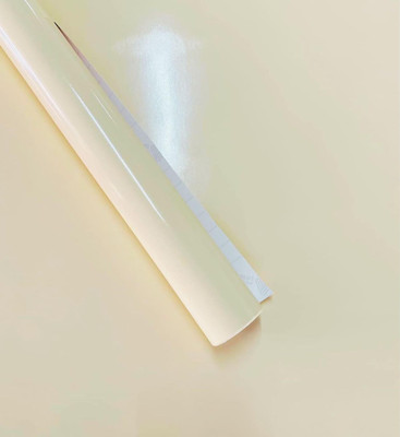 VELLUMTRO Vinyl Abstract Beige Wallpaper(L x W: 60 cm x 609 cm)