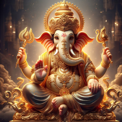 illusion Religious Multicolor Wallpaper(45 cm x 45 cm)