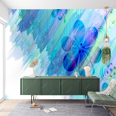 Zedexgraphics Abstract Multicolor Wallpaper(127 cm x 41 cm)