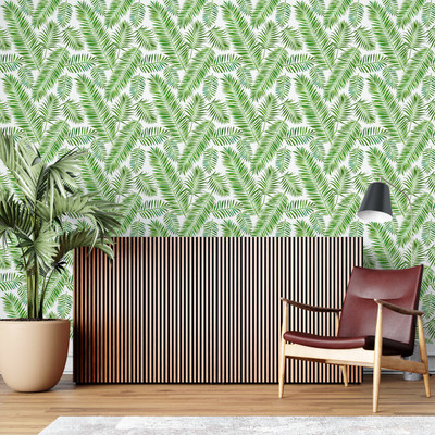 Guru Production Abstract Green Wallpaper(1000 cm x 45 cm)