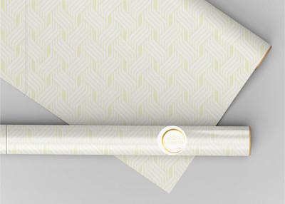lOMESH Vinyl Classics White Wallpaper(L x W: 60 cm x 200 cm)
