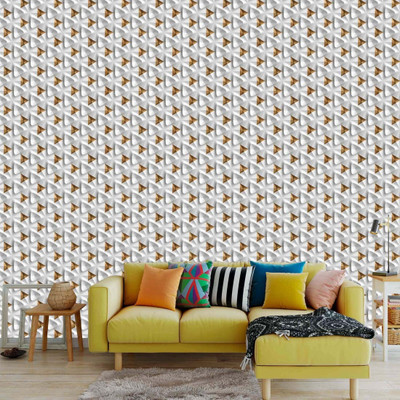 Guru Production Vinyl Decorative Multicolor Wallpaper(L x W: 250 cm x 41 cm)