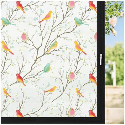WALLNEST Vinyl Nature White Wallpaper(L x W: 40.64 cm x 203.2 cm)