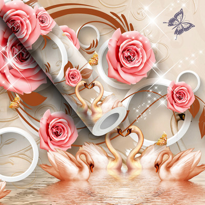 RKDECOR Vinyl Classics Multicolor Wallpaper(L x W: 229 cm x 40 cm)