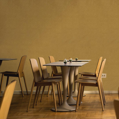 Wallmonks 1000 cm Gold Plain Wallpaper for Walls| 45cm x 1000cm - Covers 48.5 sq.ft Self Adhesive Sticker(Pack of 1)