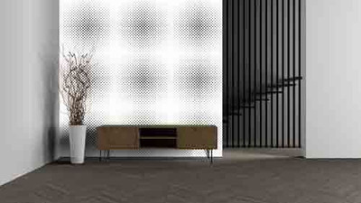 wallpics Vinyl Decorative Black, White Wallpaper(L x W: 300 cm x 45 cm)