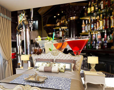 Guru Production Vinyl Abstract Multicolor Wallpaper(L x W: 200 cm x 40 cm, Pack of 3)