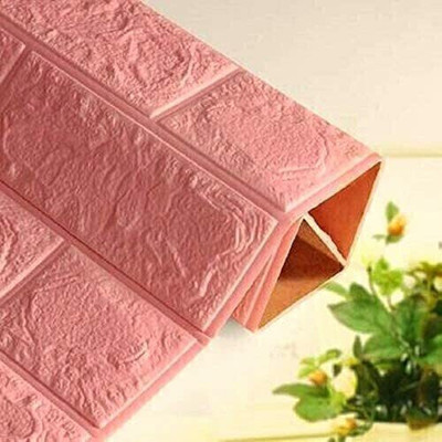 VRTREND Paper Classics Pink Wallpaper(L x W: 70 cm x 77 cm)