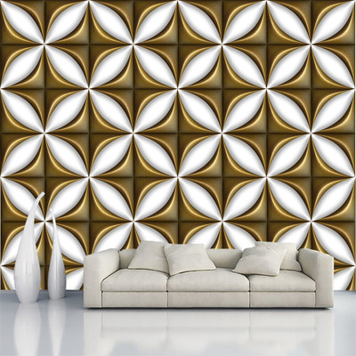Walldaddyy Vinyl Decorative Brown, White Wallpaper(L x W: 127 cm x 40 cm)