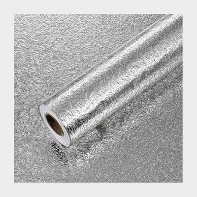 Aman Enterprises Foils Classics Silver Wallpaper(L x W: 200 cm x 60 cm)