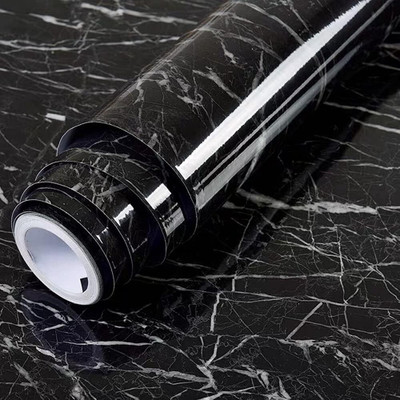 FLETIX Abstract Black Wallpaper(200 cm x 60 cm)